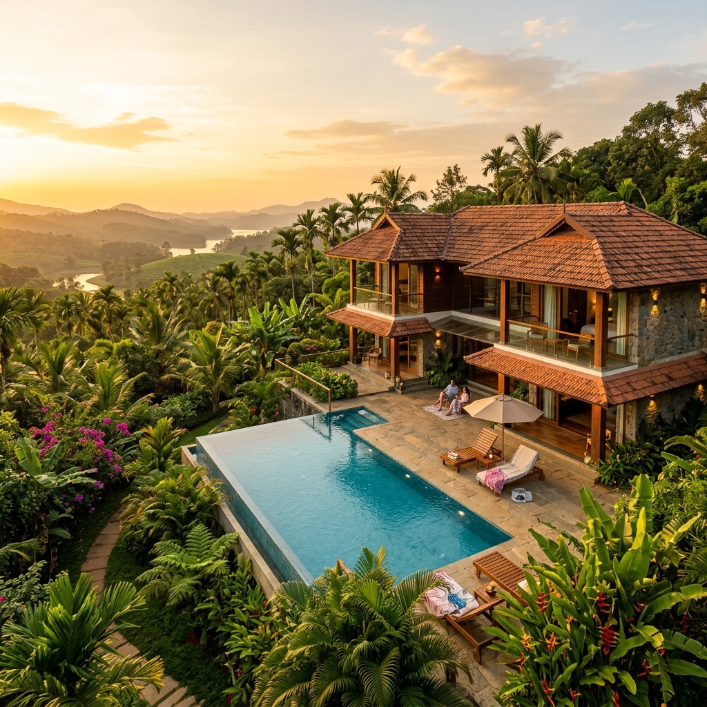 The Amber Villa – Luxury villa in Kochi